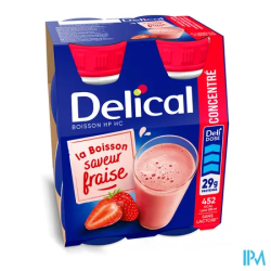 DELICAL CONC HP-HC FRAISE 200MLX4