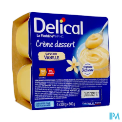 DELICAL FLORID CR HPHC VANIL 200X4