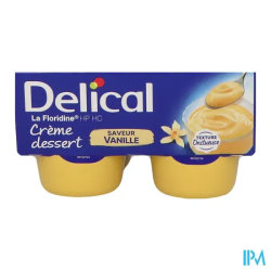 DELICAL FLORID CR HPHC VANIL 200X4