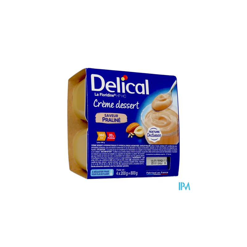 DELICAL FLORID CR HPHC PRAL 200X4