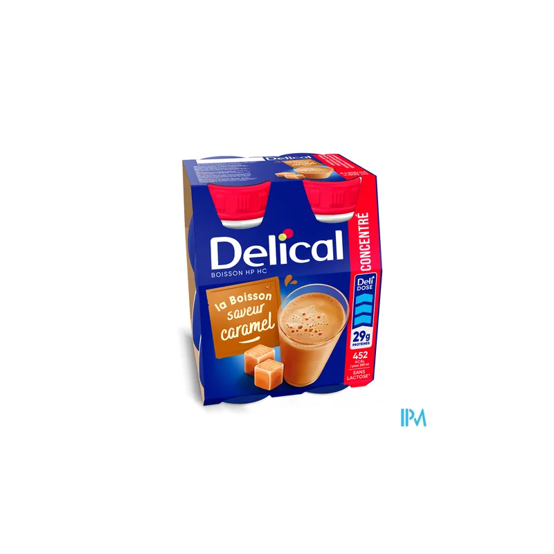 DELICAL CONC HP-HC CARAMEL 200MLX4