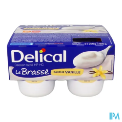 DELICAL BRASSE HPHC VANILLE 4X200G