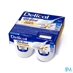 DELICAL BRASSE HPHC VANILLE 4X200G