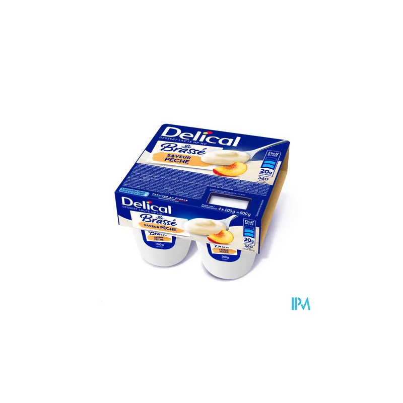 DELICAL BRASSE HPHC PECHE 4X200G