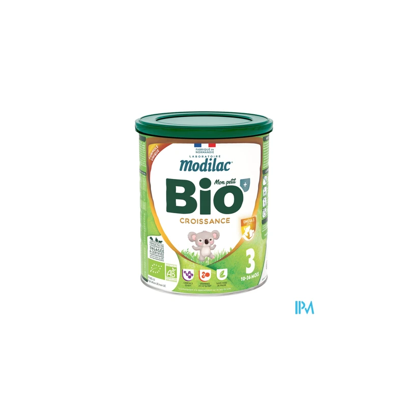 MODILAC MON PETIT BIO+ 3 PDR 800G
