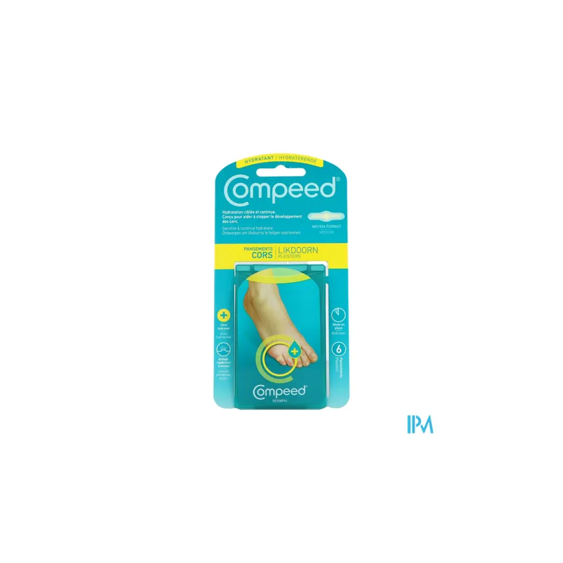 COMPEED PANS CORS HYDR BTE 6