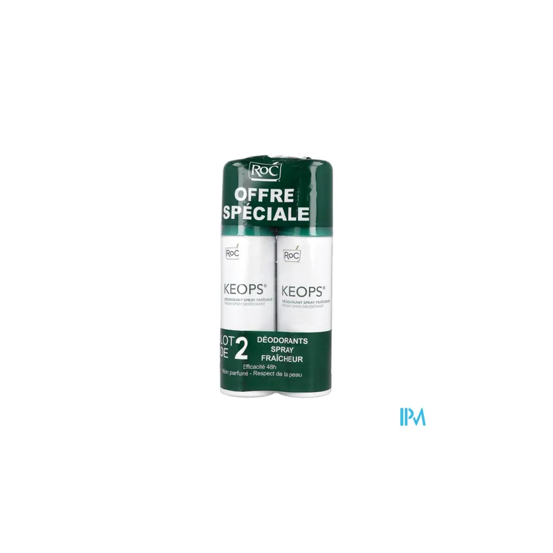 KEOPS DEOD FRAICH 48H VAPO 100MLX2