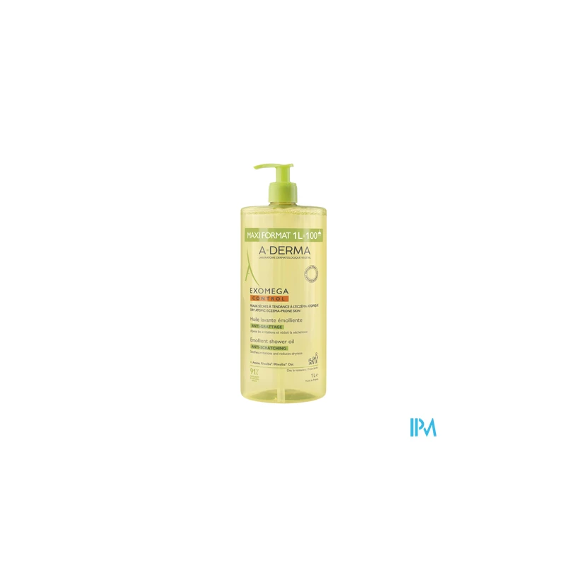 A derma exomega cont hle lav 1l - La Grande Pharmacie