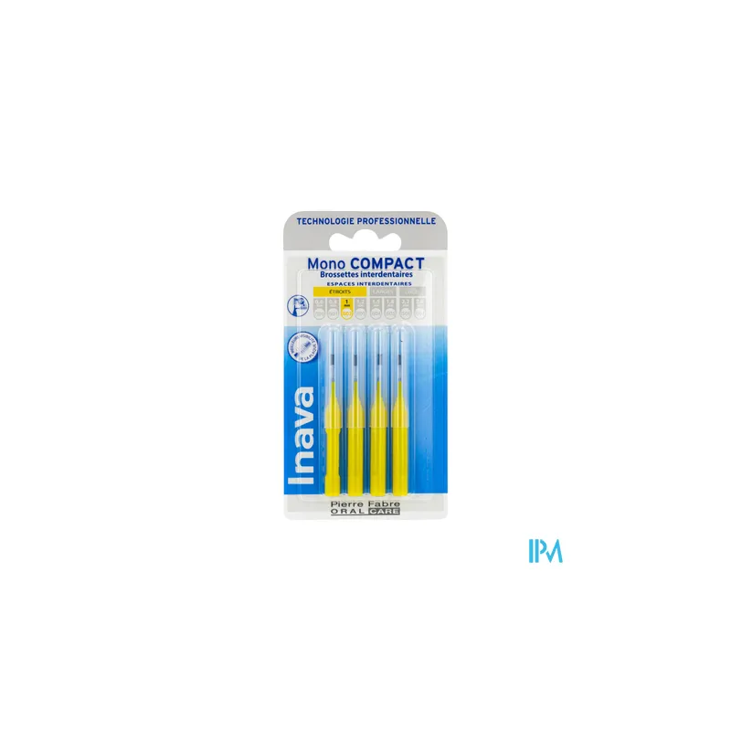 INAVA BROSSETTE MONO COMP JAUNE 4