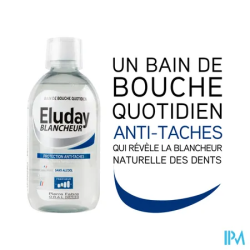 ELUDAY BLANCHEUR BAIN BOUCHE 500ML