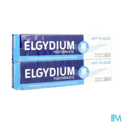 ELGYDIUM DENT ANTIPLAQ 75ML X2