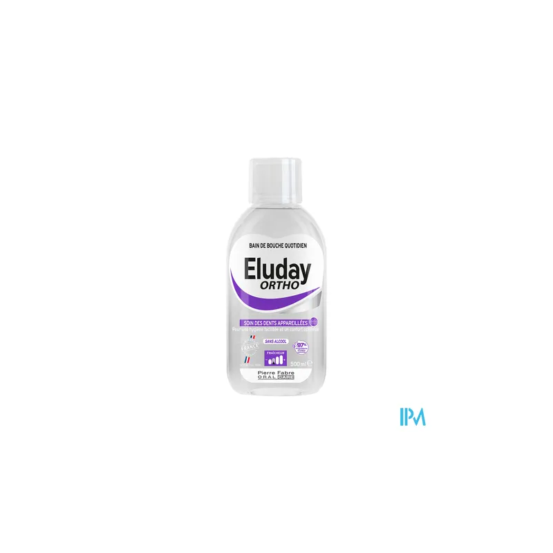 ELUDAY ORTHO BAIN BOUCHE 500ML