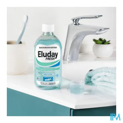 ELUDAY FRESH BAIN BOUCHE 500ML