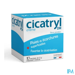 CICATRYL DM CR SACH 2G 10