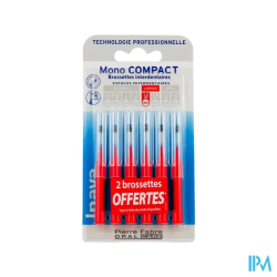 INAVA BROSSETTE MONO ROUGE 4+2
