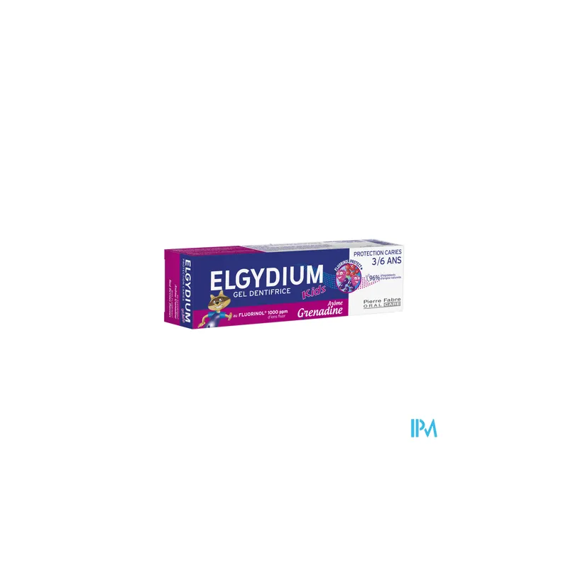 ELGYDIUM DENT KIDS 3/6A GRENAD X2