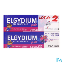 ELGYDIUM DENT KIDS 3/6A GRENAD X2