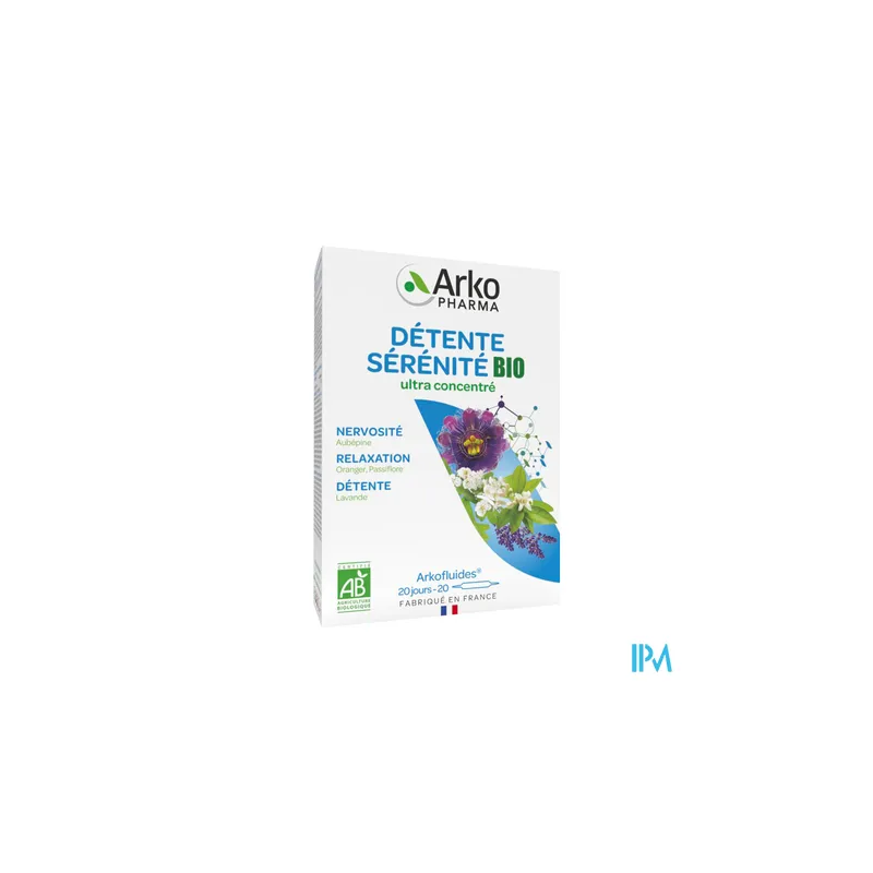 ARKOFL DETENTE BIO AMP 20 X10ML