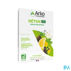 ARKOFL DETOX BIO AMP 20 X10ML