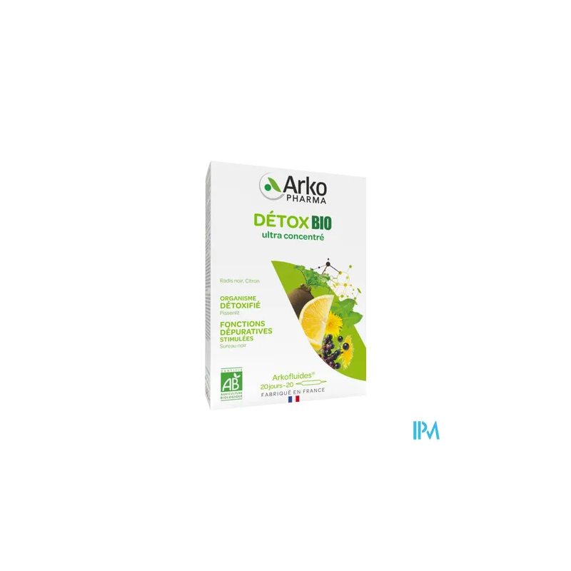 ARKOFL DETOX BIO AMP 20 X10ML