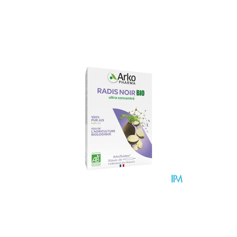 ARKOFL RADIS NOIR BIO AMP 20 X10ML