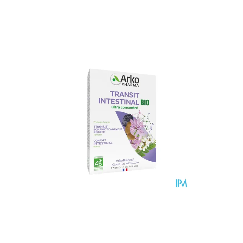 ARKOFL TRANSIT BIO AMP 20 X10ML