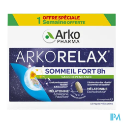 ARKORELAX SOMMEIL FORT 8H CPR 30