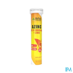 AZINC VIT C 1000MG+ZINC CPR EFF 20