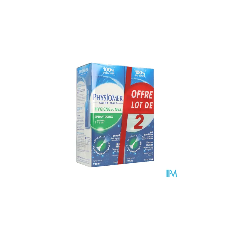 PHYSIOMER SOL BRUMISATION 135ML X2