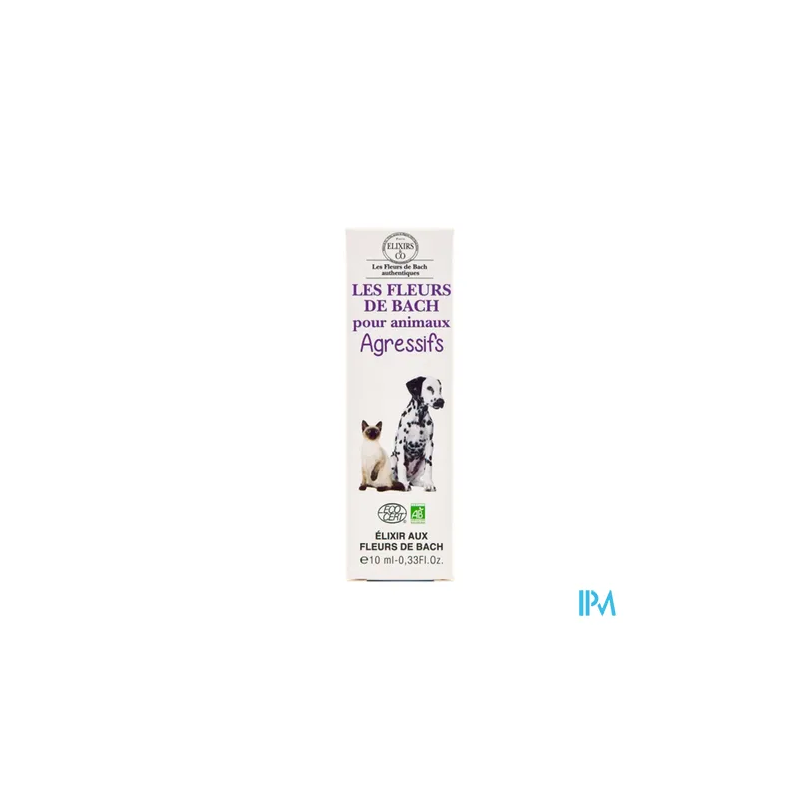 ELIX&CO ANIMAUX AGRESSIFS SPR 10ML