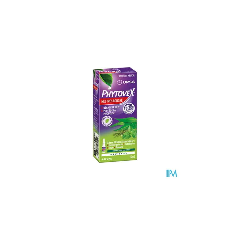 PHYTOVEX NEZ TRES BOUCHE SPR 15ML