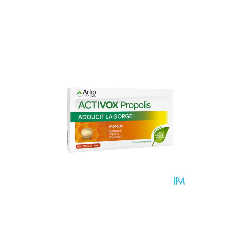 ACTIVOX PROPOLIS CPR SUCER 20