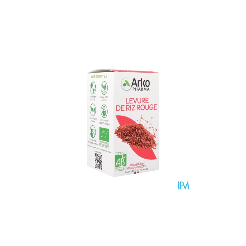 ARKOG LEVURE RIZ ROUGE BIO GELU120