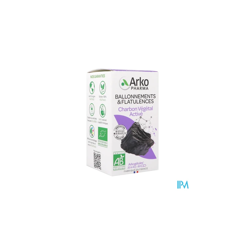 ARKOG CHARBON VEGETAL BIO GELUL 80