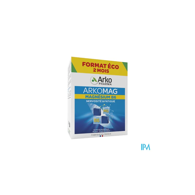 ARKOMAG MAGNESIUM B6 GELUL 120