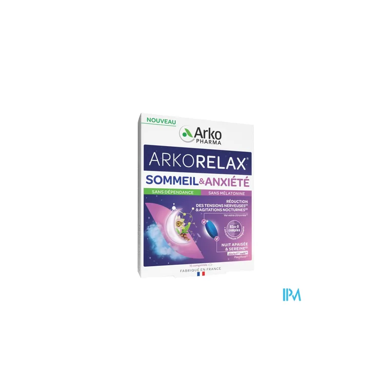 ARKORELAX SOMMEIL ANXIETE CPR 15