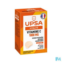 VITAMINE C 1000MG UPSA CPR CROQ 20