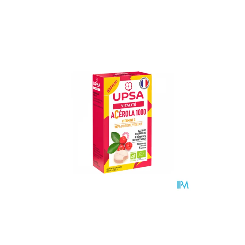UPSA ACEROLA 1000 BIO CPR CROQ 30
