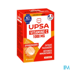 VIT C 1000MG UPSA CPR EFFERV 10 X2