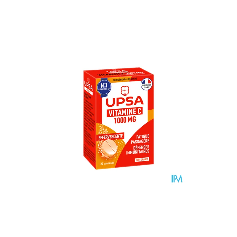 VIT C 1000MG UPSA CPR EFFERV 10 X2