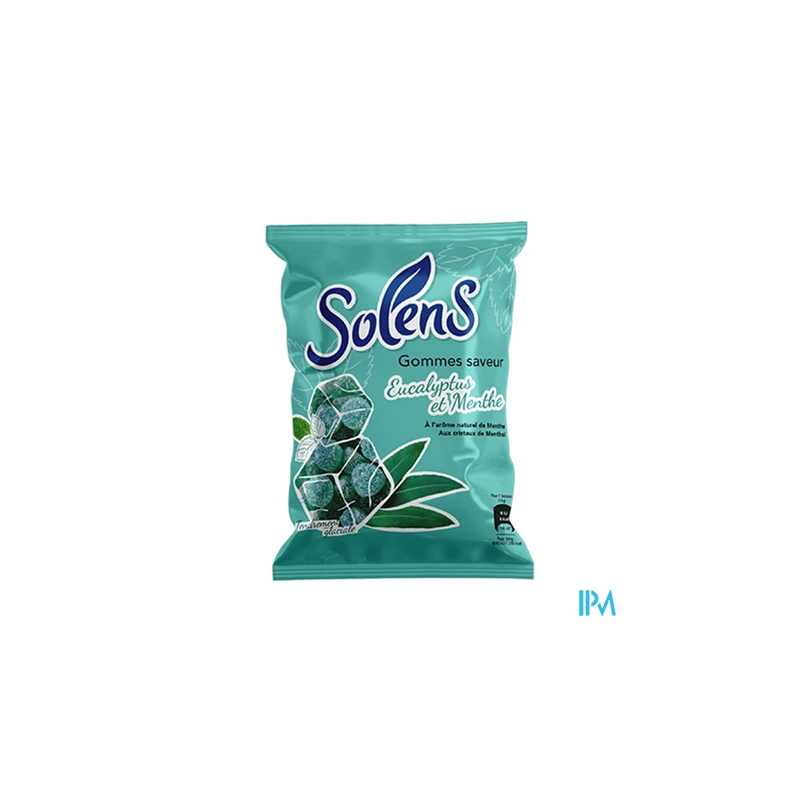SOLENS GOMME MENTH/EUCAL SACH 110G
