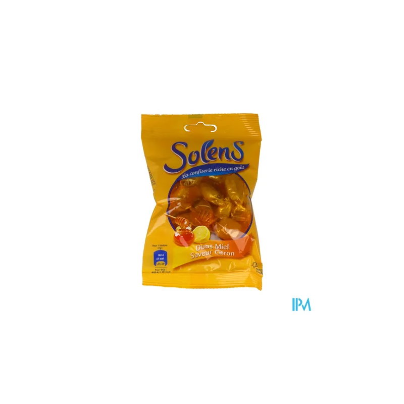SOLENS PASTILLE DUO MIEL/CITR 100G