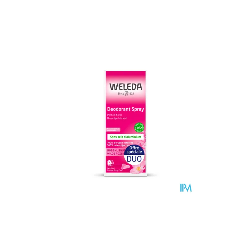 WELEDA DEOD 24H ROSE BIO SPR100ML2