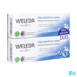 WELEDA PATE DENT SALINE 75ML X2
