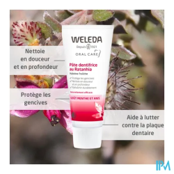 WELEDA DENT RATANHIA TUB 75ML