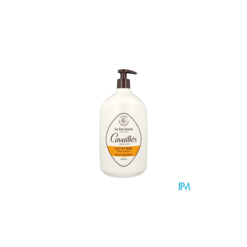 CAVAILLES BAIN DCH LAIT MIEL 1L