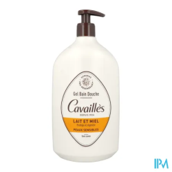CAVAILLES BAIN DCH LAIT MIEL 1L