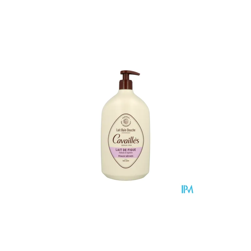 CAVAILLES BAIN DCH LAIT FIGUE 1L