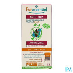 PURESSENTIEL SH MASQ A/POUX 150ML