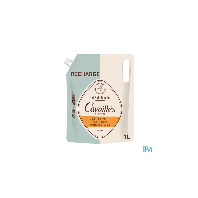 CAVAILLES GEL B/DCH LT/MIEL ECO R1